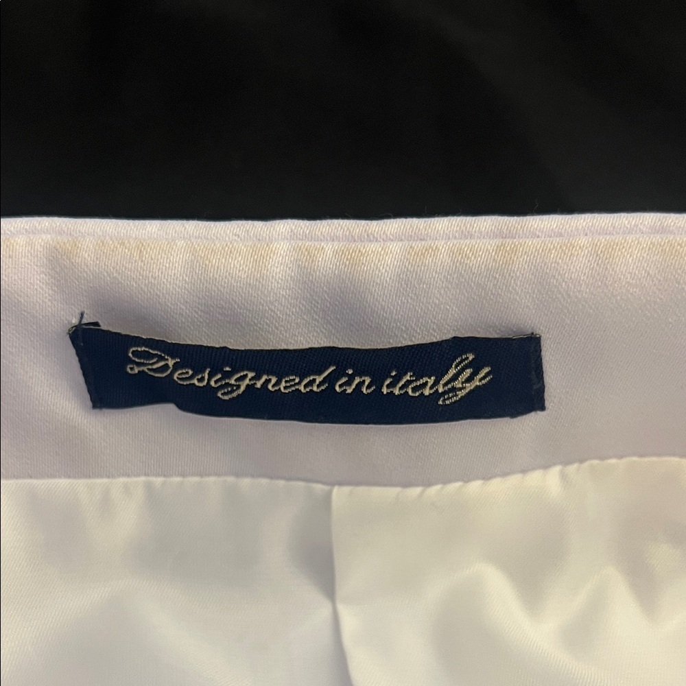 Men’s White Elegante Gentiluomo Italiana Collezione Suit Sz 43R. - Picture 3 of 16